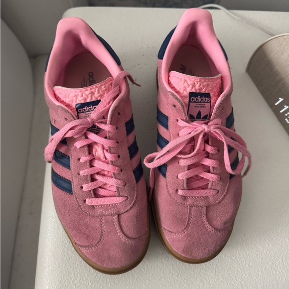 Adidas Women's Pink Gazelle Sneakers - Picture 3 of 5